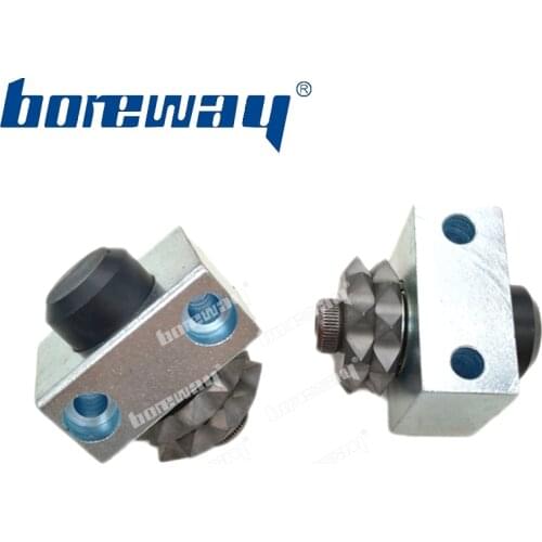 Boreway Supply 20S Star Shape Alloy Diamond Bush Hammer Roller With Stand For Grinding Stone Granite Marble Concrete