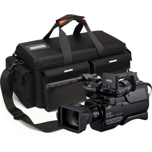 Large Video DSLR Camera Bag Thick Strong Camcorder Photograph Case for Canon Panasonic Sony JVC ARRI RED