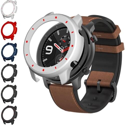 For Amazfit GTR 47mm Smartwatch Case PC Protector Frame Cover For Xiaomi Huami GTR 47MM Bumper Protective Hard Shell Accessories