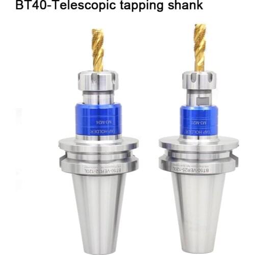 Tapping tool holder BT30 BT40-VER16 20 25 32 high precision micro-retractable tapping tool holder VER tapping device