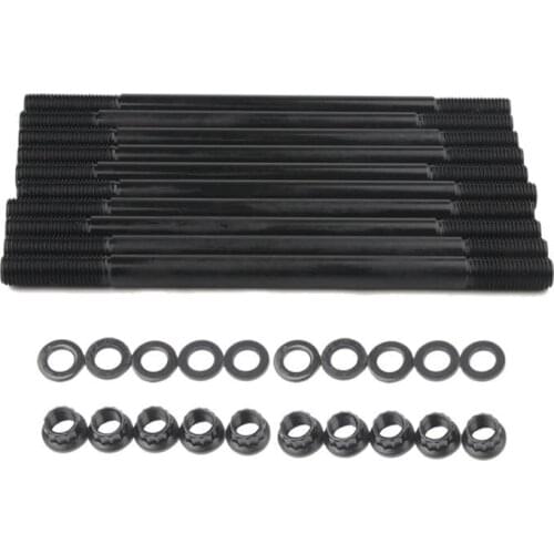 208-4301 Head Stud kit Cylinder Head Screw Set For Honda 1.6L D16Z6 Turbo Engine 8740 Chromium 12 Point High Performance