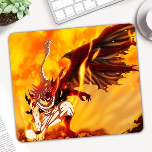 Cartoon Fairy Tail Printed Gaming Mouse Pad Gamer Keyboard Mice Mat Gaming Desk Mousepad Office Decoration Carpet Mouse Mat