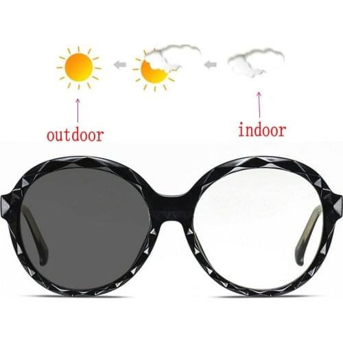 2020 Progressive Photochromic Reading Glasses women Multifocal Eyeglasses Bifocal Eyewear For Near And Far Distance NX