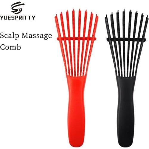 High Quality Scalp Massage Octopus Comb Womens Tangled Hair Brush For Curly Hair Anti-knot Professional Styling Comb