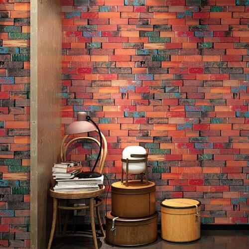 Retro 3D New Chinese Antique Wood Grain Wallpaper Hotel Restaurant Hotel Clothing Store Wood Background Wall Wallpaper
