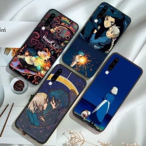 Studio Ghibli Howls Moving Castle Phone Case For Huawei Mate 9 10 20 Pro lite 20x nova 3e P10 plus P20 Pro Honor10 lite