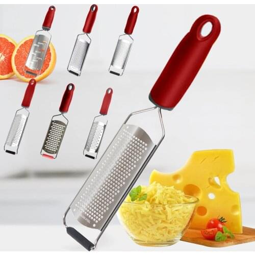 Lemon Cheese Zester Grater Hand-held Stainless Steel for Kitchen Multi-purpose Vegetable Fruit Cooking Tools Kitchen Accessories