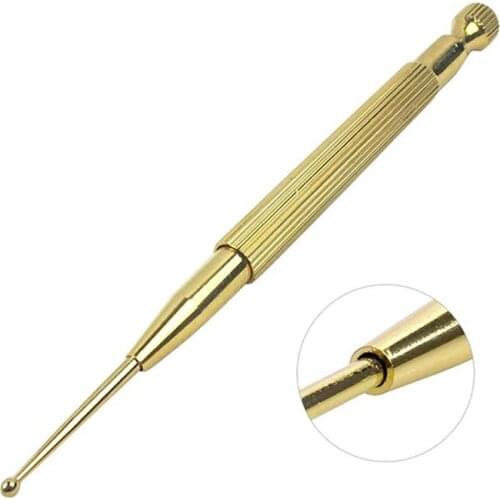 Ear Acupunctures Point Massage Probe Auricular Detection Pen Stick Ear Care Health Care Tool Massage Stick 2020 Newest