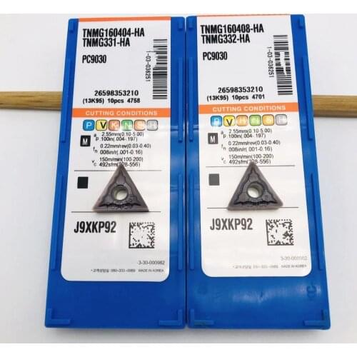Carbide tool TNMG160404 TNMG160408 HA PC9030 high quality external turning tool TNMG 160404 machine tool accessories lathe tool