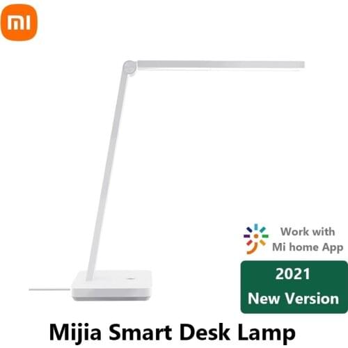 2021 Xiaomi Mijia Smart Desk Lamp Lite Night Light No Screen Flashing Multi-angle Adjustment Student Office Table Lamp