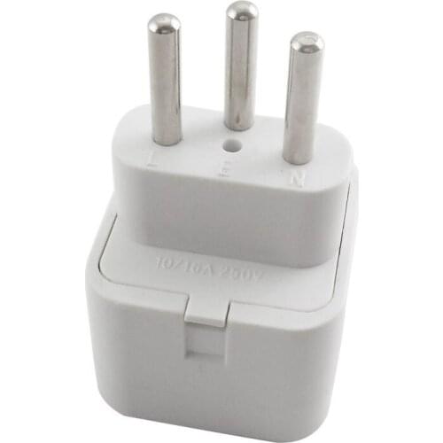 Universal UK/US/EU to Switzerland Swiss AC Power Plug Travel Adapter Converter E56B