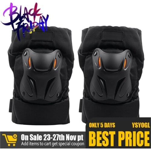 1 Pair Motorcycle Reflective Knee Pads Guards Racing Off-road Protective Kneepad Motocross Brace Protector Motorbike Protection