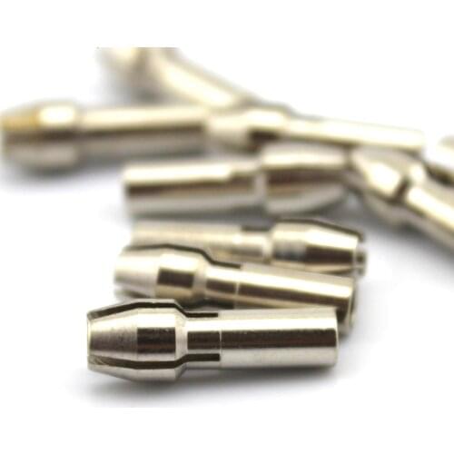 10pcs Brass Drill Chuck 6x18mm Drill clip Copper core 3.05mm DIY Shaft Core Drill Accessories