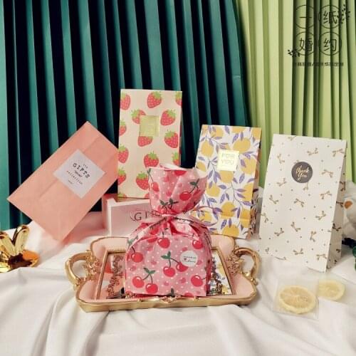 10pcs/lot Free shipping Wedding Favor Bag,Bakery Bags for Cookies, Popcorn,Candy bread baking Packing Wedding Party Thanksgiving