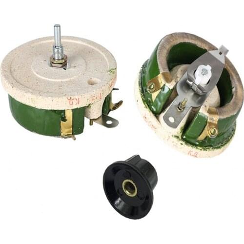 150w BC1 High Power Wirewound Potentiometer Rotary Rheostat Disk Ceramic Variable Resistor 5R 10R 20R 50R 100R 200R 300R 500R 1K