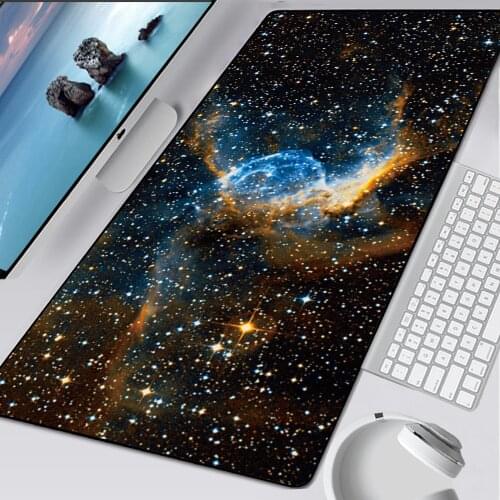 90x40cm Galaxy Star Gamer Play Mat Mousepad Speed Large Gaming Mouse Pad Office Mice Gamer Keyboard Laptop PC Notebook Desk Pad