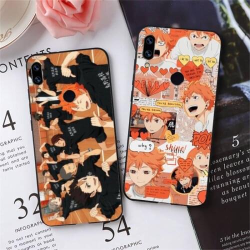Anime volleyball boy Phone Case For Xiaomi Redmi note 7 8 9 pro 8T 9A 9S Mi Note 10 Lite pro