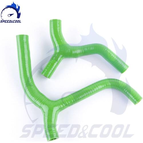 For Kawasaki KXF 450 KXF450 Y-Kit 2016 2017 2018 2019 Motorcycle Silicone Radiator Coolant Tube Pipe Hose Y Kit