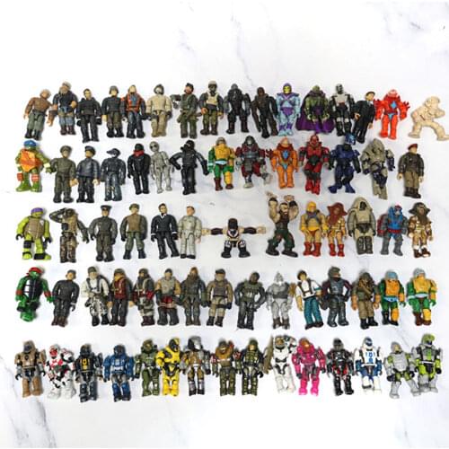 Mega Bloks Construx Halo Spartan Call of Duty Masters of The Universe Soldier Action Figure Collectors Edition Construction Toy