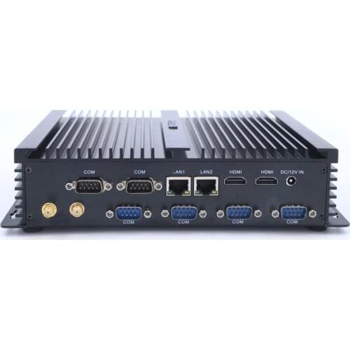 Hystou 2955U Industrial Firewall pfSense Mini PC Windows 10 Intel NUC Fanless ITX Desktop Computer 2 LAN Dual NIC Nettop Car PC