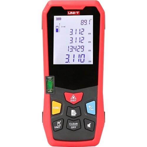 UNI-T LM80/LM100/LM120/LM150 Laser Range Finder Electronic level laser distance meter 80m/100m/120m/150m level ruler test tools