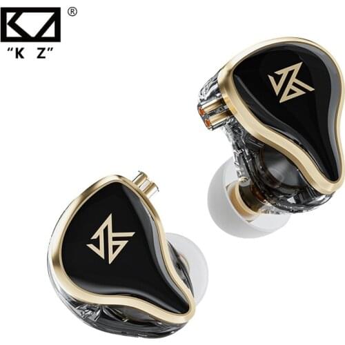 KZ ZAS 7BA 1DD 16 Unit Hybrid Technology In-ear Earphone Metal HIFI Headset Sport Headphone with Detachable Upgrade Cable