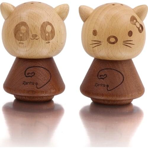 New Creative Toothpick Holder Mini Household Storage Container Walnut Beech Wood Craft Gift Upscale Solid Wood Toothpick Box