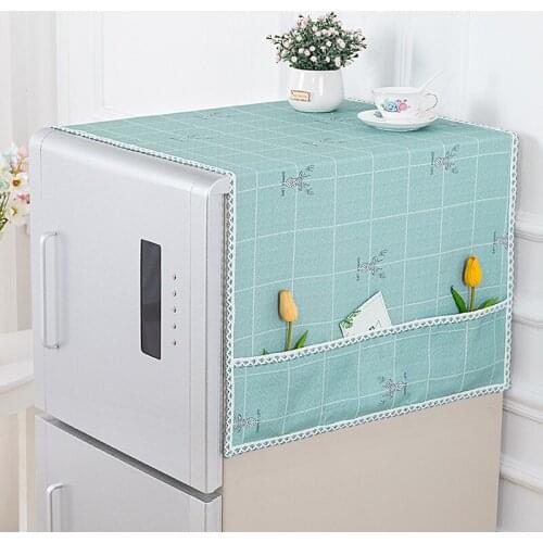 New product household refrigerator cover towel dust cover electric appliance dust cloth multi-purpose washing machine cover