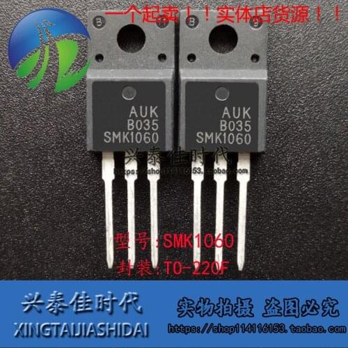 Original new 5pcs/ SMK1060 10A/600V TO-220F