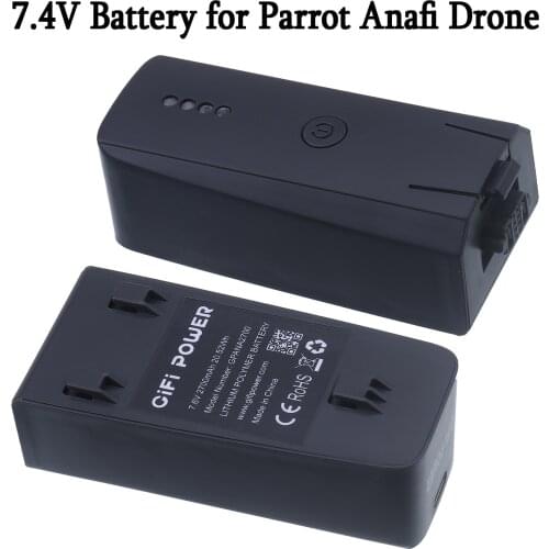 7.6V 2700mAh Rechargeable Lipo Battery For Parrot Anafi Drone Battery 7.6V Lipo Battery For RC Quadcopter Parts