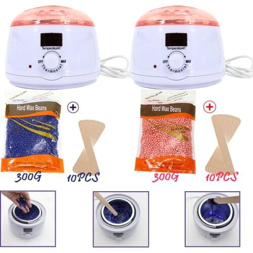 MEIERLI Wax Warmer Heater With 500ml Heating Pot LCD Display Hair Removal Kit For Facial Bikini Armpit Hand Feet