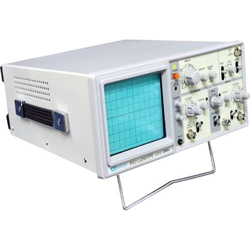 Free Shipping Professional Digital Dual channels 20/40/60/100MHz High Sensitivity Analog Oscilloscope X-Y Mode Oscilloscope