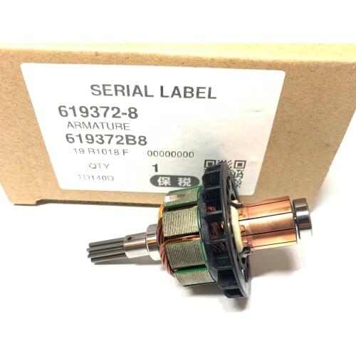 Rotor Armature Motor 619372-8 619247-1 619172-6 for MAKITA DTD140 DTD146 TD140D BTD142 BTD146 BTD146Z BTD140Z BTD140SFE BTD140RF