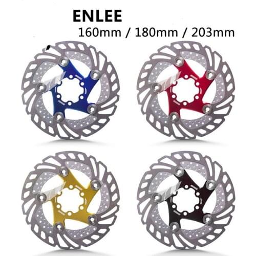 Mountain Disc Brake Rotors Mtb / DH 160 / 180 / 203 mm Mountain Bike Rapid Cooling Float Disc Brake Rotor Bike Parts