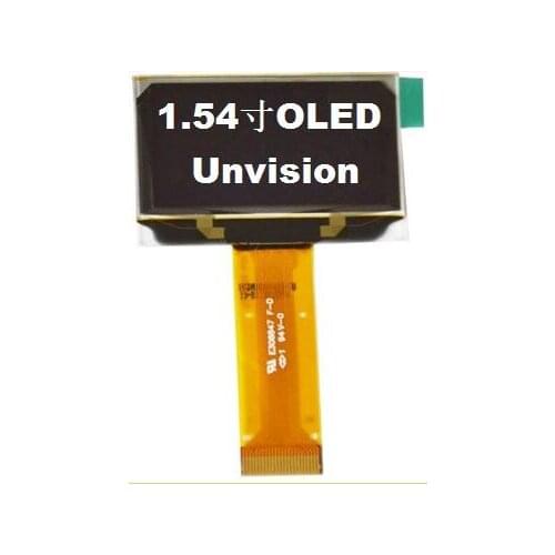 1.54 inch COG Blue OLED Screen SSD1305Z Drive IC128*64 SPI / I2C / Parallel Interface