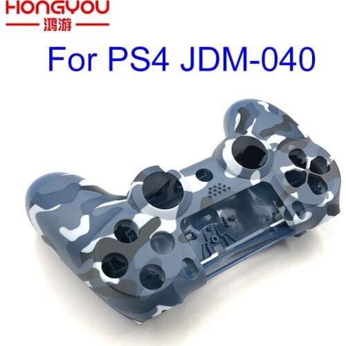 5pcs Replacement Camouflage Housing Shell Case Cover For Playstation 4 Pro PS4 Pro Controller JDS 040 JDM-040 Upper Bottom Shell