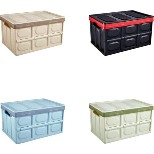Car Storage Box Storage Tool Folding Trunk Storage Box Multifunctional Folding Storage Box Water Storage Tank 30L
