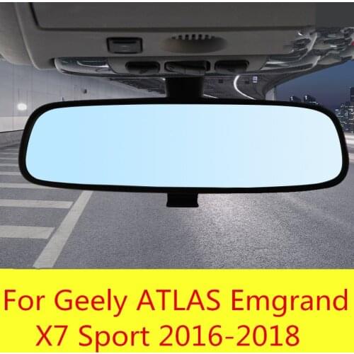 Large field of vision indoor rearview mirror Defense Dazzling reflection rearview For Geely ATLAS Emgrand X7 Sport 2016-2018