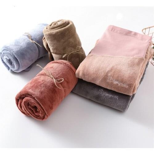 Pregnancy Pants Winter Plus Cashmere Thicken Trousers For Pregnant Women High Quality Large Size Maternity Pants New Arrival