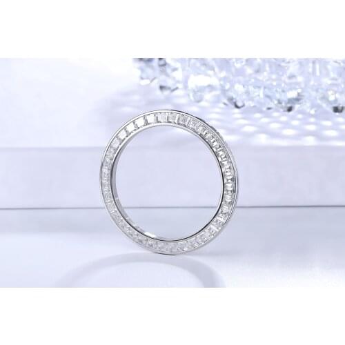 Customized Watch Bezel Daytona 40mm Inserts Made Out of Stainless Steel with Moissanite