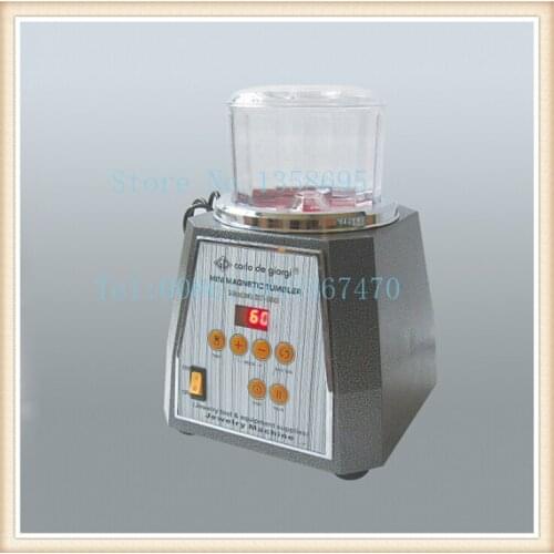 Kt130 Magnetic Tumbler for jewelry surface polisher, Magnetic stainless Jewelry Making Supplies,gold tumbling machine