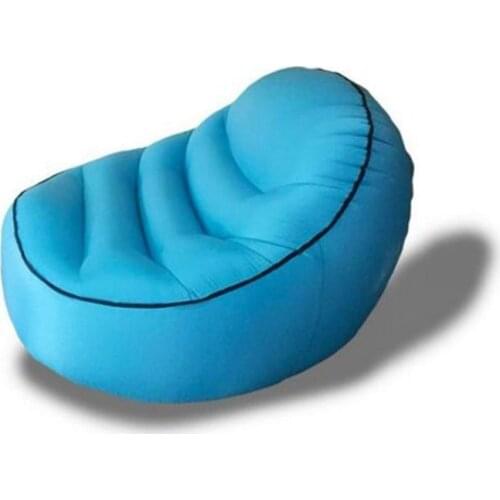 Outdoor Inflatable Air Sofa Inflatable Lazy Sofa Bean Bag Camping Stool Beach Inflatable Sofa