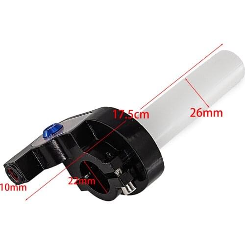 Grip Solving Twisting Throttle Clip Plastic Aluminum Motorcycle Pit Soil Bike Motocross ATV Off-Road Quad