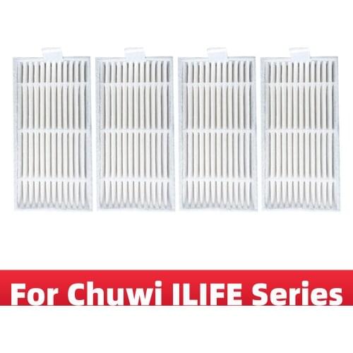 Washable Hepa Filter Replacement For Chuwi iLife V3 V3s V5 V5s Pro X5 V50 V55 V55 Pro Vacuum Cleaner Spare Parts Accessories