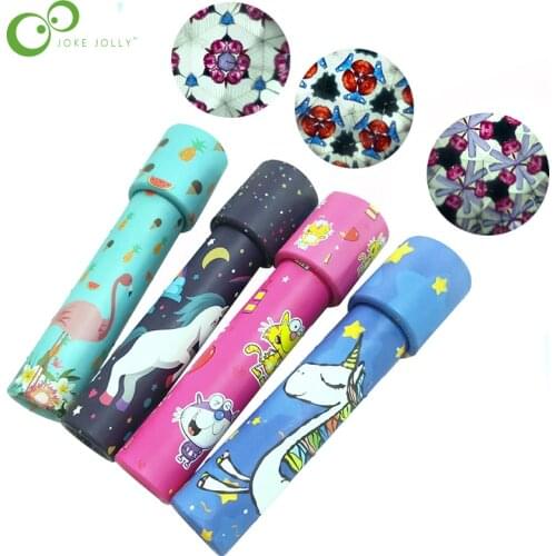 Magical Viewing Turn Head Kaleidoscope Children Early Educational Toys Classic Scientific Experiment Creativity School Gifts DDJ