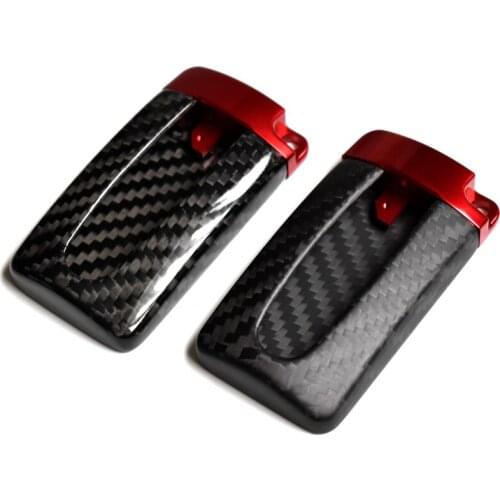 Carbon Fiber Remote Key Cover 6 Colors Car key shell Case key Cover For Nissan GTR Infiniti Q50L/QX50 Car Keychain Accessories