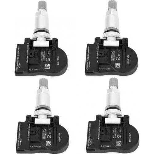 4pcs tire pressure sensor for Mazda Automobile compatible with MX-5 Miata 2009, 2010, 2011, 2012, OEM: Bhb637140a
