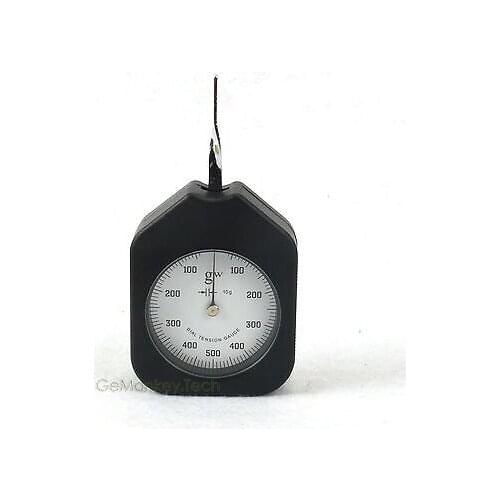 Dial Tension Gauge Gram Force Meter Single Pointer 500g