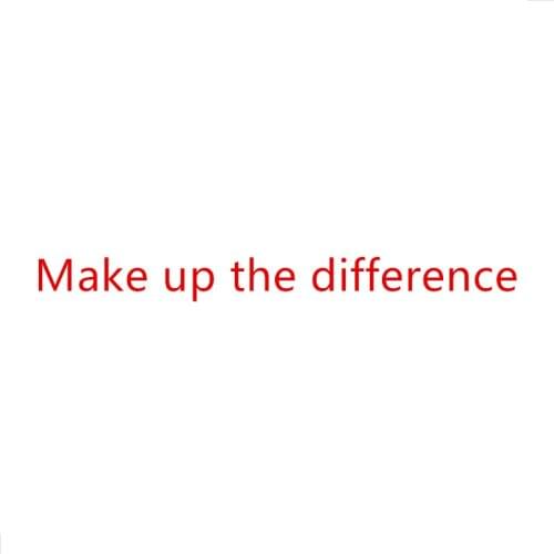 Make up the difference