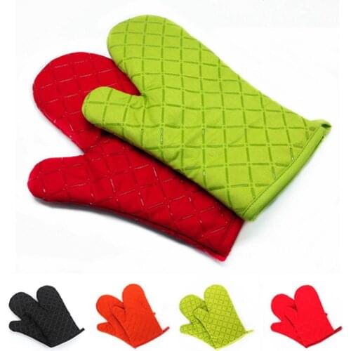 Potholder Glove Kitchen Heat Resistant Cooking Baking Holder Non-Slip Oven Mitt Tools High Quality Cheap Bakeware 2021